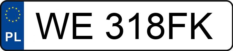 Numer rejestracyjny WE 318FK posiada HYUNDAI I30 - WE318FK Numer rejestracyjny WE 318FK posiada HYUNDAI I30 - WE318FK