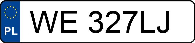 Numer rejestracyjny WE 327LJ posiada RENAULT TALISMAN - WE327LJ Numer rejestracyjny WE 327LJ posiada RENAULT TALISMAN - WE327LJ