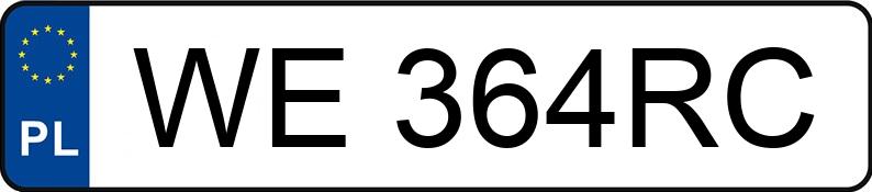 Numer rejestracyjny WE 364RC posiada TOYOTA Avensis Sedan 2.0 Diesel MR`15 E6 Active Business - WE364RC Numer rejestracyjny WE 364RC posiada TOYOTA Avensis Sedan 2.0 Diesel MR`15 E6 Active Business - WE364RC