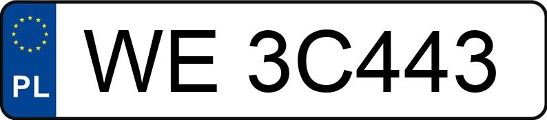 Numer rejestracyjny WE 3C443 posiada SEAT Ibiza 1.9 TDI MR`09 E4 Sport DPF - WE3C443 Numer rejestracyjny WE 3C443 posiada SEAT Ibiza 1.9 TDI MR`09 E4 Sport DPF - WE3C443