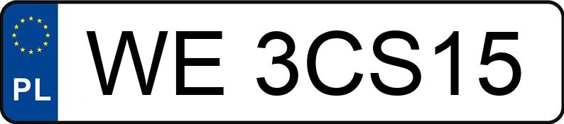 Numer rejestracyjny WE 3CS15 posiada MAZDA 5 - WE3CS15 Numer rejestracyjny WE 3CS15 posiada MAZDA 5 - WE3CS15