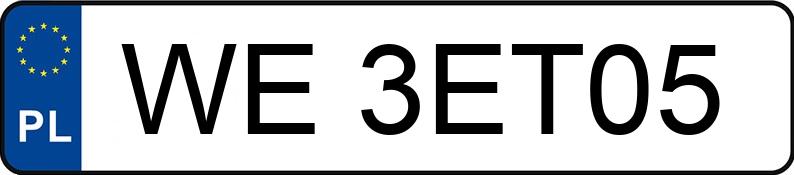 Numer rejestracyjny WE 3ET05 posiada MINI [BMW] Mini Countryman 1.6 MR`10 E5 Cooper S - WE3ET05