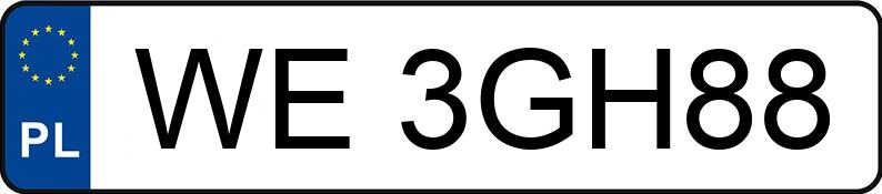 Numer rejestracyjny WE 3GH88 posiada BMW M135 XDRIVE - WE3GH88 Numer rejestracyjny WE 3GH88 posiada BMW M135 XDRIVE - WE3GH88