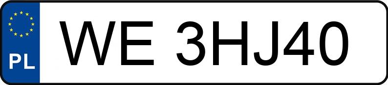 Numer rejestracyjny WE 3HJ40 posiada BMW X3 Diesel MR`24 E6e G45 xDrive20d - WE3HJ40 Numer rejestracyjny WE 3HJ40 posiada BMW X3 Diesel MR`24 E6e G45 xDrive20d - WE3HJ40