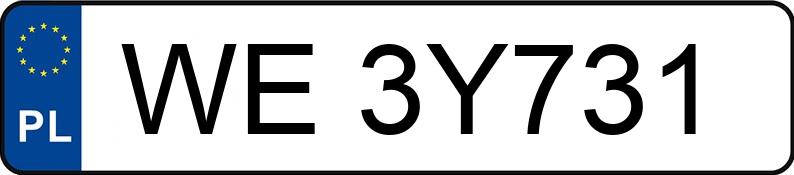 Numer rejestracyjny WE 3Y731 posiada SEAT SEAT LEON - WE3Y731 Numer rejestracyjny WE 3Y731 posiada SEAT SEAT LEON - WE3Y731