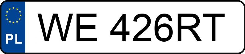 Numer rejestracyjny WE 426RT posiada BMW X5 XDRIVE40D - WE426RT