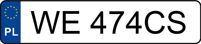 Numer rejestracyjny WE 474CS posiada RENAULT Fluence dCi MR`10 E4 Privilege 110 FAP - WE474CS