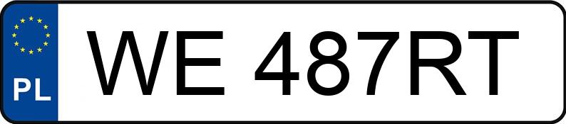 Numer rejestracyjny WE 487RT posiada PEUGEOT PARTNER - WE487RT Numer rejestracyjny WE 487RT posiada PEUGEOT PARTNER - WE487RT
