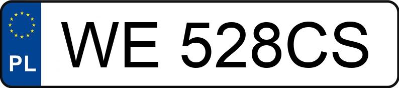 Numer rejestracyjny WE 528CS posiada ROVER 620 SI - WE528CS