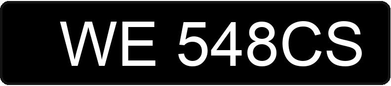 Numer rejestracyjny WE 548CS posiada FSO POLONEZ - WE548CS