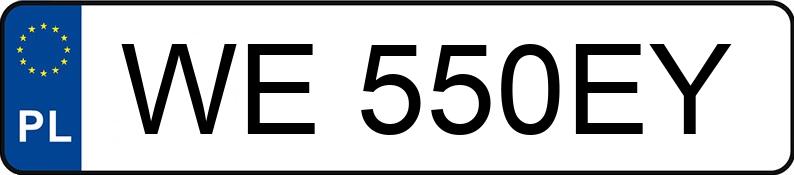Numer rejestracyjny WE 550EY posiada VOLKSWAGEN CADDY - WE550EY Numer rejestracyjny WE 550EY posiada VOLKSWAGEN CADDY - WE550EY