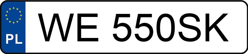 Numer rejestracyjny WE 550SK posiada VOLKSWAGEN Passat B8 2.0 BiTDI MR`15 E6 Comfortline 4MOTION DSG - WE550SK