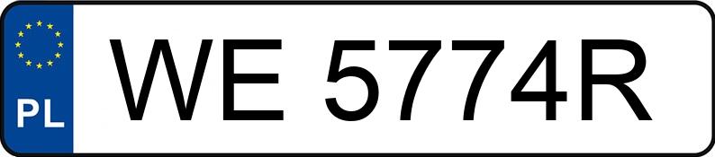 Numer rejestracyjny WE 5774R posiada OPEL Corsa D 1.4 MR`06 E4 Cosmo - WE5774R Numer rejestracyjny WE 5774R posiada OPEL Corsa D 1.4 MR`06 E4 Cosmo - WE5774R