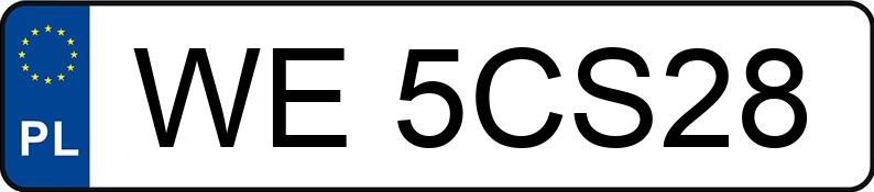 Numer rejestracyjny WE 5CS28 posiada DACIA Duster Tce MR`23 E6d - WE5CS28