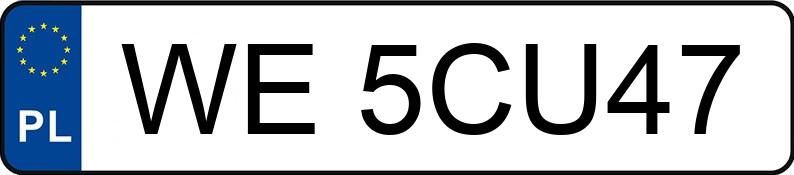 Numer rejestracyjny WE 5CU47 posiada VOLKSWAGEN Tiguan FL 1.5 TSI MR`21 E6 Urban Sport - WE5CU47