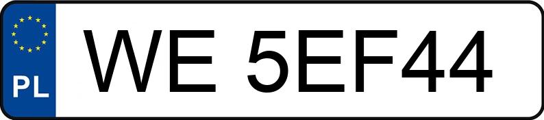 Numer rejestracyjny WE 5EF44 posiada KIA Ceed 1.5 MR`22 E6 S - WE5EF44 Numer rejestracyjny WE 5EF44 posiada KIA Ceed 1.5 MR`22 E6 S - WE5EF44