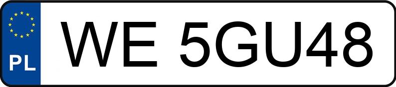 Numer rejestracyjny WE 5GU48 posiada TOYOTA COROLLA - WE5GU48 Numer rejestracyjny WE 5GU48 posiada TOYOTA COROLLA - WE5GU48