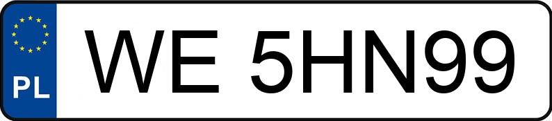 Numer rejestracyjny WE 5HN99 posiada BMW M4 CS - WE5HN99 Numer rejestracyjny WE 5HN99 posiada BMW M4 CS - WE5HN99