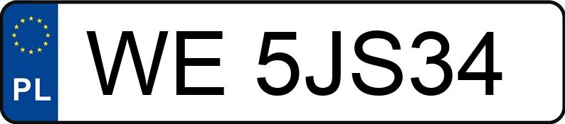 Numer rejestracyjny WE 5JS34 posiada SEAT Leon Sportstourer 2.0 TDI-CR MR`20 E6d FR S&S DSG - WE5JS34