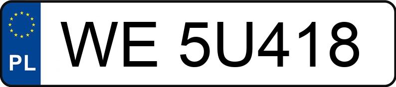 Numer rejestracyjny WE 5U418 posiada SKODA Kodiaq 2.0 TDI MR`22 E6 L&K SCR DSG - WE5U418 Numer rejestracyjny WE 5U418 posiada SKODA Kodiaq 2.0 TDI MR`22 E6 L&K SCR DSG - WE5U418