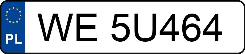 Numer rejestracyjny WE 5U464 posiada BMW 518 Diesel MR`21 E6d G30 Steptronic - WE5U464 Numer rejestracyjny WE 5U464 posiada BMW 518 Diesel MR`21 E6d G30 Steptronic - WE5U464