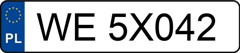 Numer rejestracyjny WE 5X042 posiada MERCEDES-BENZ/BMB SPRINTER - WE5X042 Numer rejestracyjny WE 5X042 posiada MERCEDES-BENZ/BMB SPRINTER - WE5X042