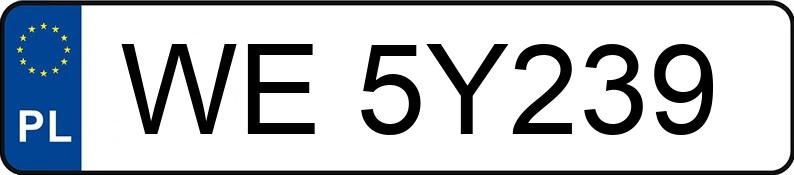 Numer rejestracyjny WE 5Y239 posiada PEUGEOT 3008 1.5 HDI MR`20 E6d Allure 130 S&S EAT - WE5Y239