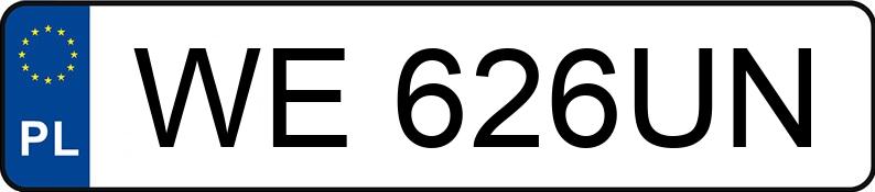 Numer rejestracyjny WE 626UN posiada HONDA Civic 1.5 MR`17 E6 Prestige Aut. - WE626UN