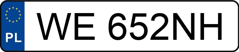 Numer rejestracyjny WE 652NH posiada TOYOTA AVENSIS - WE652NH Numer rejestracyjny WE 652NH posiada TOYOTA AVENSIS - WE652NH