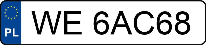 Numer rejestracyjny WE 6AC68 posiada RENAULT CAPTUR - WE6AC68 Numer rejestracyjny WE 6AC68 posiada RENAULT CAPTUR - WE6AC68