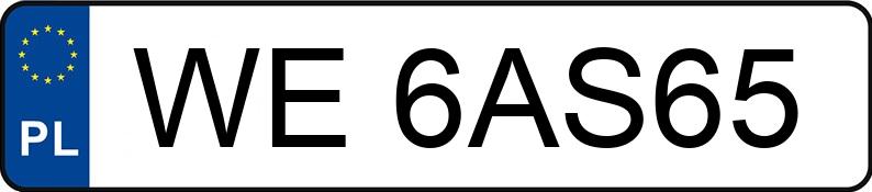 Numer rejestracyjny WE 6AS65 posiada NISSAN TERRANO - WE6AS65 Numer rejestracyjny WE 6AS65 posiada NISSAN TERRANO - WE6AS65