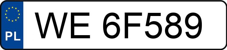 Numer rejestracyjny WE 6F589 posiada SKODA Superb III 2.0 TDI MR`20 E6d Style - WE6F589 Numer rejestracyjny WE 6F589 posiada SKODA Superb III 2.0 TDI MR`20 E6d Style - WE6F589