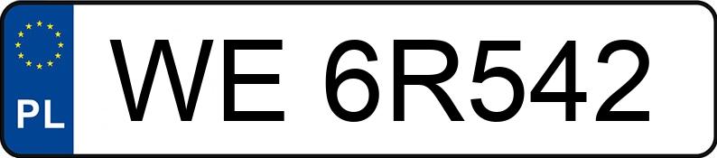 Numer rejestracyjny WE 6R542 posiada SKODA Fabia III 1.0 MR`19 E6d Ambition - WE6R542 Numer rejestracyjny WE 6R542 posiada SKODA Fabia III 1.0 MR`19 E6d Ambition - WE6R542