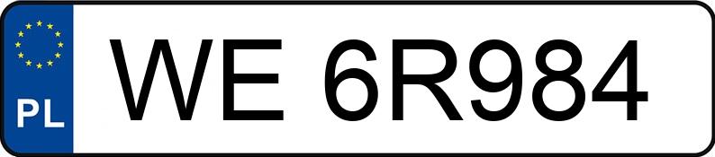 Numer rejestracyjny WE 6R984 posiada AUDI A3 35 TFSI MR`20 E6d 8Y S line - WE6R984 Numer rejestracyjny WE 6R984 posiada AUDI A3 35 TFSI MR`20 E6d 8Y S line - WE6R984