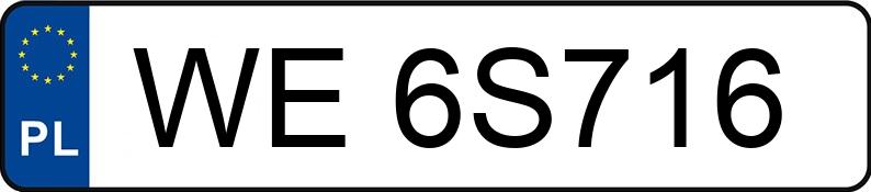 Numer rejestracyjny WE 6S716 posiada AUDI A4 LIMOUSINE - WE6S716 Numer rejestracyjny WE 6S716 posiada AUDI A4 LIMOUSINE - WE6S716