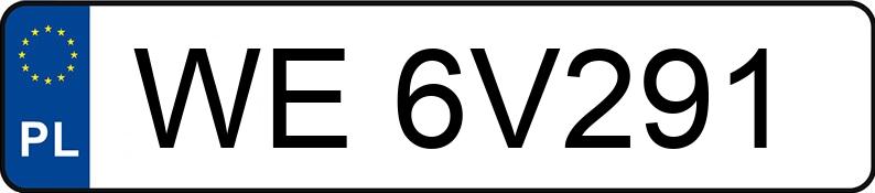 Numer rejestracyjny WE 6V291 posiada FORD TRANSIT COURIER - WE6V291