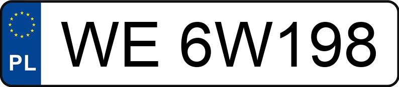 Numer rejestracyjny WE 6W198 posiada SKODA Octavia IV 2.0 TDI MR`20 E6d Style DSG - WE6W198