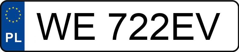 Numer rejestracyjny WE 722EV posiada BMW X3 Diesel MR`10 E5 F25 xDrive20d - WE722EV Numer rejestracyjny WE 722EV posiada BMW X3 Diesel MR`10 E5 F25 xDrive20d - WE722EV
