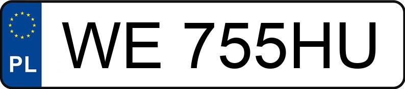 Numer rejestracyjny WE 755HU posiada MITSUBISHI ASX - WE755HU Numer rejestracyjny WE 755HU posiada MITSUBISHI ASX - WE755HU