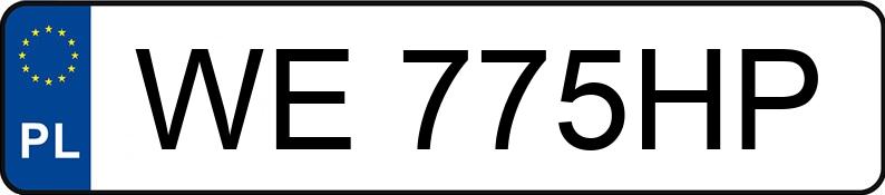 Numer rejestracyjny WE 775HP posiada VOLKSWAGEN TIGUAN - WE775HP Numer rejestracyjny WE 775HP posiada VOLKSWAGEN TIGUAN - WE775HP
