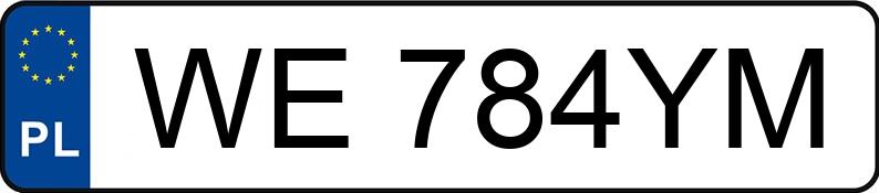 Numer rejestracyjny WE 784YM posiada VOLKSWAGEN Golf VII Variant 1.6 TDI MR`17 E6 Trendline BMT - WE784YM Numer rejestracyjny WE 784YM posiada VOLKSWAGEN Golf VII Variant 1.6 TDI MR`17 E6 Trendline BMT - WE784YM
