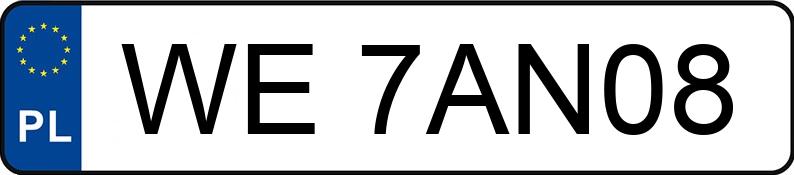 Numer rejestracyjny WE 7AN08 posiada DACIA Duster Tce MR`23 E6d Journey+ - WE7AN08 Numer rejestracyjny WE 7AN08 posiada DACIA Duster Tce MR`23 E6d Journey+ - WE7AN08