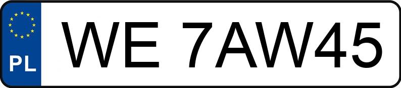 Numer rejestracyjny WE 7AW45 posiada KIA Ceed 1.5 MR`22 E6 L Aut. - WE7AW45 Numer rejestracyjny WE 7AW45 posiada KIA Ceed 1.5 MR`22 E6 L Aut. - WE7AW45
