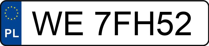 Numer rejestracyjny WE 7FH52 posiada MERCEDES-BENZ E 220 D 4MATIC - WE7FH52