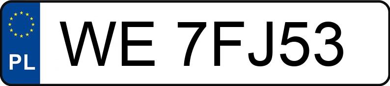 Numer rejestracyjny WE 7FJ53 posiada BMW M2 - WE7FJ53