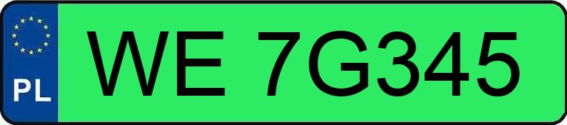 Numer rejestracyjny WE 7G345 posiada BMW iX MR`22 I20 M60 105kWh - WE7G345 Numer rejestracyjny WE 7G345 posiada BMW iX MR`22 I20 M60 105kWh - WE7G345