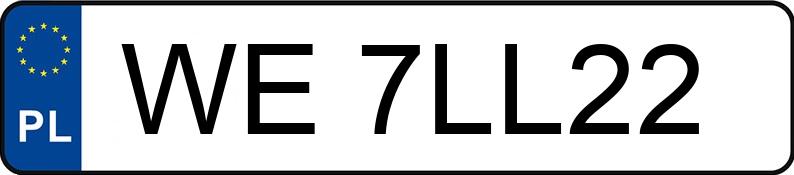 Numer rejestracyjny WE 7LL22 posiada SKODA Octavia IV 1.5 TSI MR`25 E6d Selection - WE7LL22