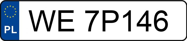 Numer rejestracyjny WE 7P146 posiada PORSCHE MACAN T - WE7P146