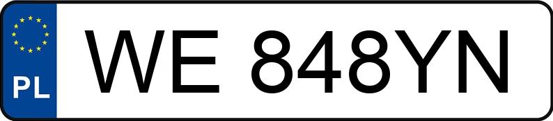 Numer rejestracyjny WE 848YN posiada RENAULT Talisman Grandtour MR`15 E6 Intens 225 TCe FAP EDC - WE848YN Numer rejestracyjny WE 848YN posiada RENAULT Talisman Grandtour MR`15 E6 Intens 225 TCe FAP EDC - WE848YN