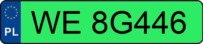 Numer rejestracyjny WE 8G446 posiada VOLKSWAGEN ID.4 PRO 150 KW - WE8G446 Numer rejestracyjny WE 8G446 posiada VOLKSWAGEN ID.4 PRO 150 KW - WE8G446